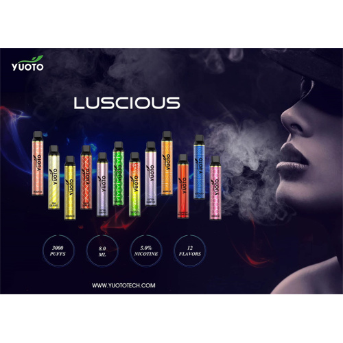 Yuoto Yuoto Luscious 3000 Puffs Disposable Vape