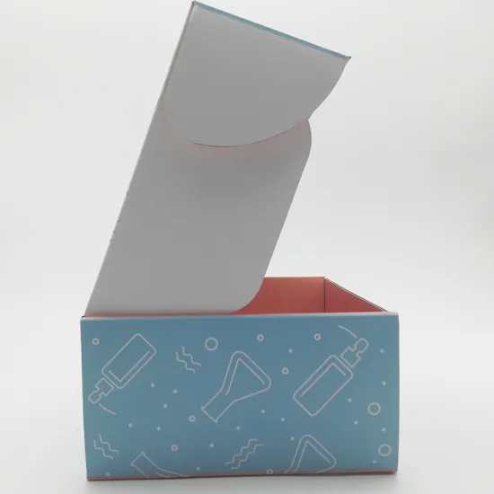 OEM Colorful Corrugated Paper Red Packaging Boxes
