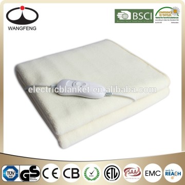 Single Size Polar Fleecy Electric Heating Warm Blankets