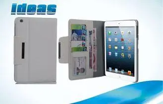 Magnetic Wallet Tablet Apple iPad Mini Leather Cases with S