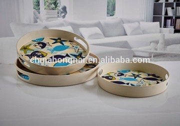 bamboo fiber tray