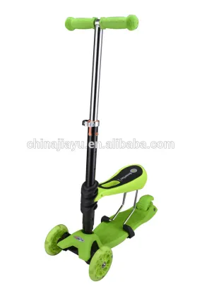 kick n go scooter with LED flashing wheel cheap kick scooter