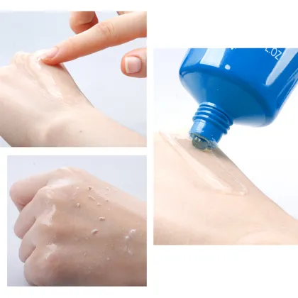 Free Sample Deep Cleaning Exfoliating Gel Facial Cleanser 100g Whitening Exfoliating Face Gel