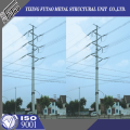 60FT 18M Galvanized Polygon Electric Steel Pole