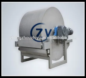 Hot sell saving power consumption Potato starch production line & starch dewatering machine & Vacuum filter