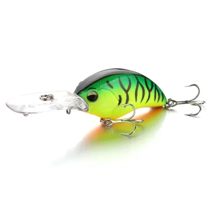 Deep CrankBait Lure for Saltwater Fishing - Pesca 61mm 18g Artificial Bait for Bass, Sea Snapper, Grouper