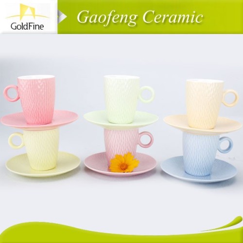 Hot sale High Quality ceramic tea cups and saucers