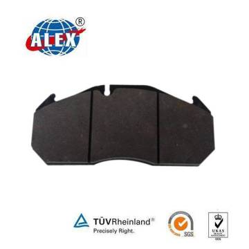 Railway wheel tread brake with Low friction