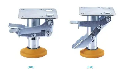 Weihang 6Hand trolley caster wheel Japan floor lock