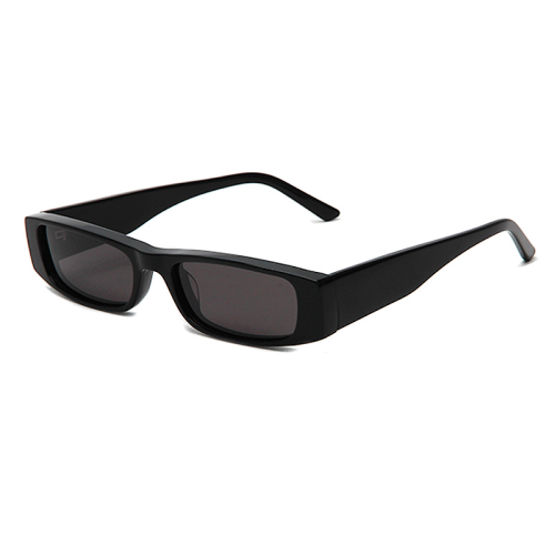 Y2K Style Transparent Rectangle Acetate Sunglasses