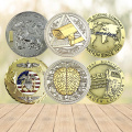 Promotion Custom geprägte Metall -Challenge -Münzen