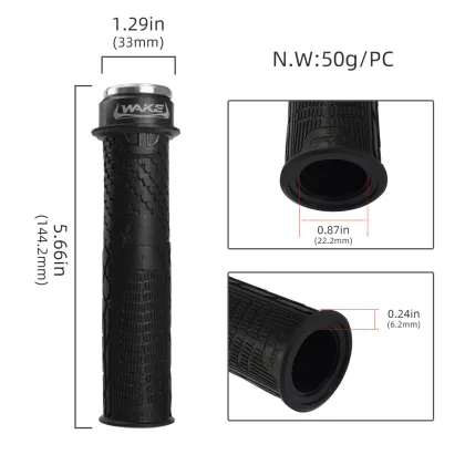 Bicycle Rubber Handlebar Cover - WAKE Handlebar Cover