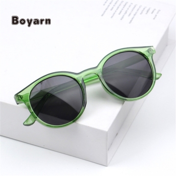 Kids Round Sunglasses - Boyar'n Children's UV400 Sun Glasses for Boys and Girls