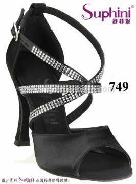 Factory Shining Crystal Party Shoes Dance Shoes Women
