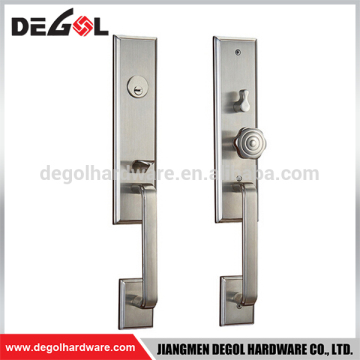 Hot sale american style entrance handle lockset stainless steel main door lock