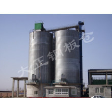 Затворен влагоустойчив стоманен силоз