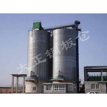 Затворен влагоустойчив стоманен силоз