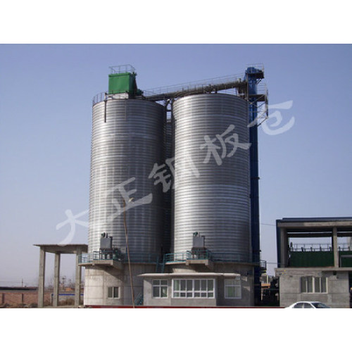 Затворен влагоустойчив стоманен силоз