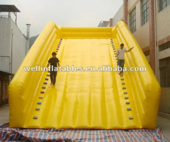2012 hot sale Inflatable zorb ball slope / zorb ball ramp