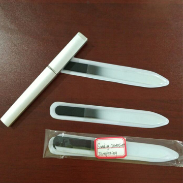 Professional glasses nail file with hard case