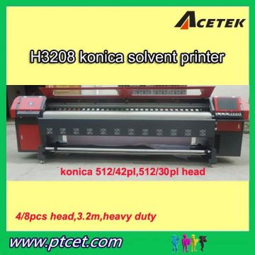 factory price Acetek H3208 konica brand imprenta solvente