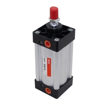 Aluminum Piston Double Action Pneumatic Air Cylinder - Built-in Rod Airtac Type