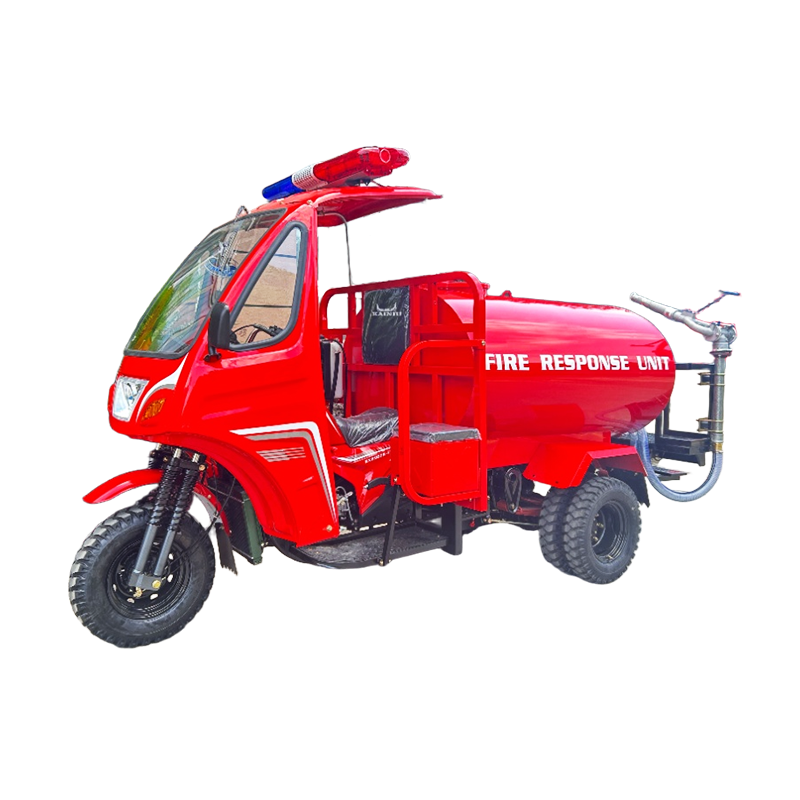 Fire water tank tricycle