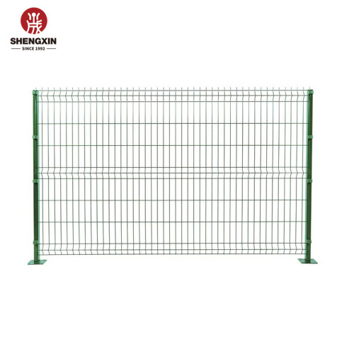 PVC- oder Pulverbeschichtung 4mm Drahtgitterzaun
