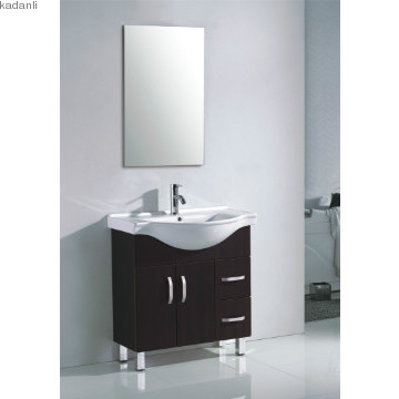 Mahogany MDF bathroom cabinet,South Africa style bathroom furniture