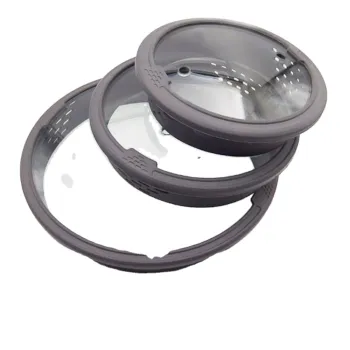 Silicone-Rimmed Glass Cookware Lids for Pots and Pans