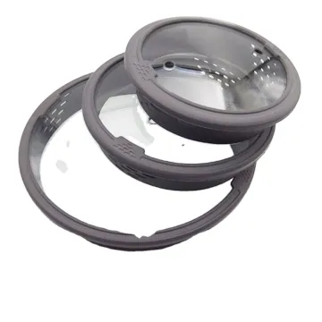Silicone-Rimmed Glass Cookware Lids for Pots and Pans