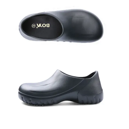 Water-proof slip and oil resistant work shoes