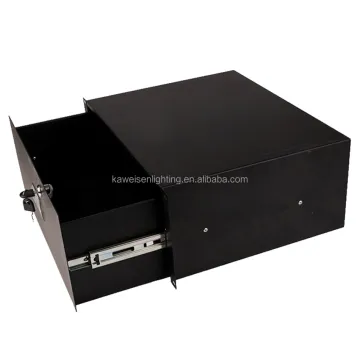35cm 4U Depth Sliding Drawer and Accessories for Server Rack, Keyboard, Mount Panel, Spacer with Venting Network Enclosure