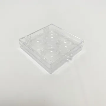 Transparent Optical Lens Storage Box-25.4mm*3mm