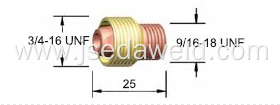 Tig Welding Collet Body 11W