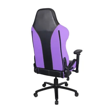 Custom Purple Adjustable Reclining Razer Ergonomic Gaming Chair with Armrests