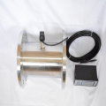 liquid turbine flow meter with pulse output