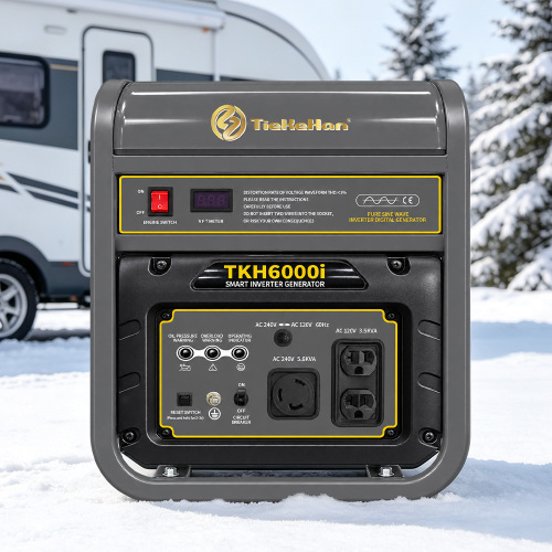 Generador inversor de gasolina TKH6000i 120V/240V 60Hz