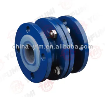 PTFE PFA Lined vertical lift check valve manufacturer