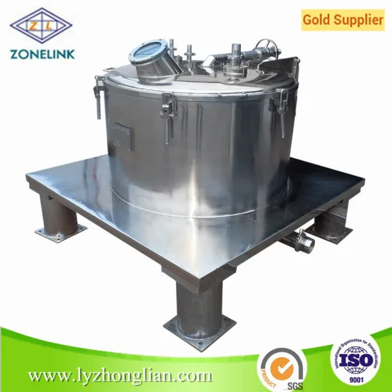 Psc600nc Patented Product 2500rpm High Speed Flat Sedimentation Centrifugal Separator for Solid Liquid Separation