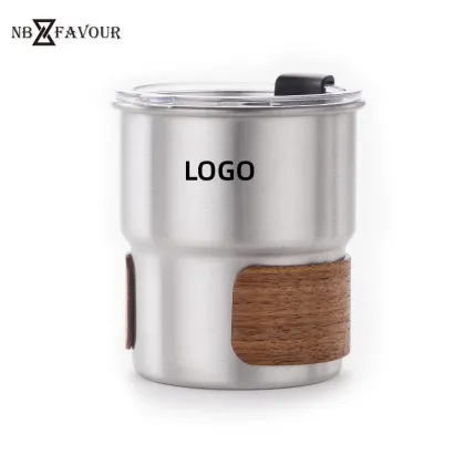 Camping Mug Outdoor Anti Scalding 304 Stainless Steel Water Cup Portable High-Temperature Picnic Equipment Coffee Cup Beer Cup