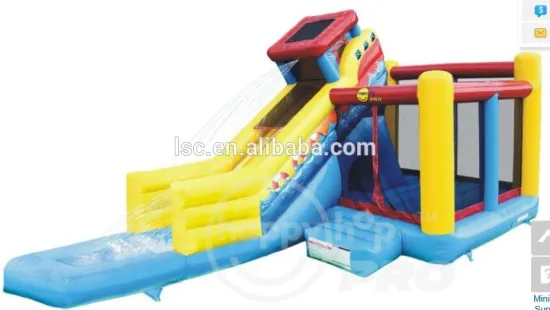 jumping inflatable water slides