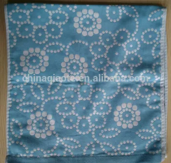 wholesale blue and white cotton tea towel