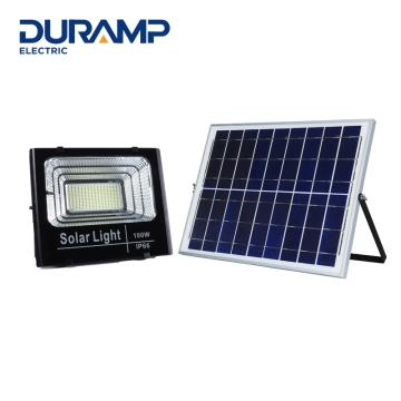 100W التحكم عن بعد ضوء الفيضانات الشمسية