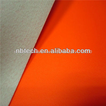 PU leather lady footwear material