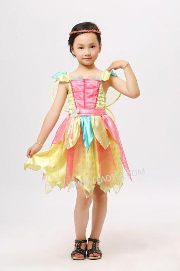 Child party costumes fancy fairy dress