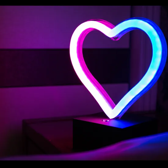 LED NEON HEART SIGN