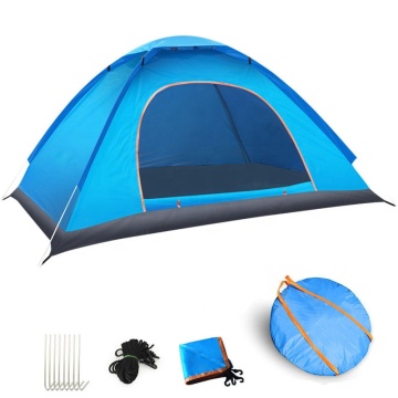 Portable Waterproof Camping Tent for 3-4 People - Ideal for Hiking and Outdoor Adventures
