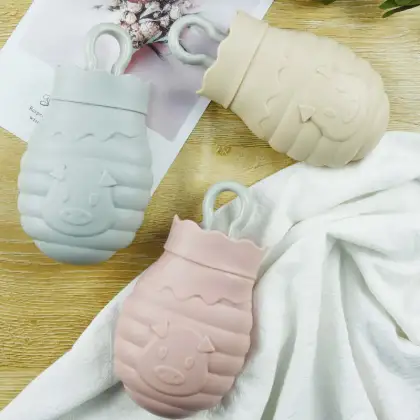 Cute Animal Shape Silicone Rubber Hot Water Bag - Wholesale Custom Hot Winter Hand Warmer