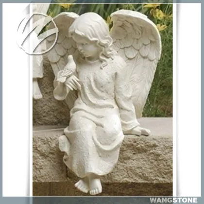 Little girl garden statues